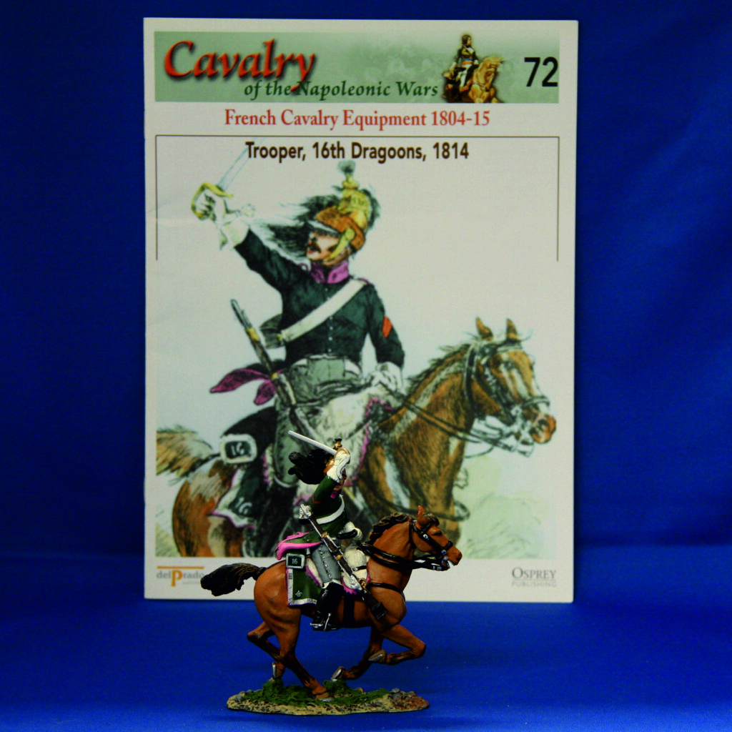 Figurine Del Prado - Cavalier Homme De Troupe 15ème Dragons Légers Du Roi - Fascicule 35 - Neuf